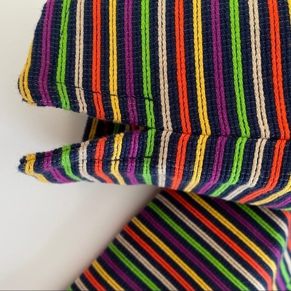 NEW Talbots Skirt Blazer Suit Set rainbow stripes - Picture 9 of 13